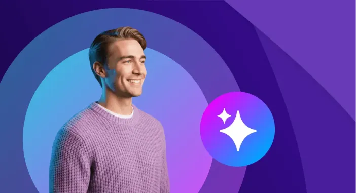 Human-centric AI employee avatar representing a friendly customer support agent for local business automation.